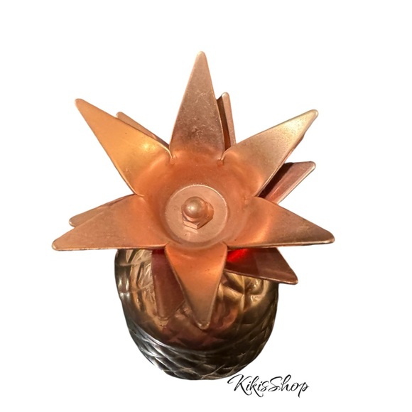 Pier 1 Pineapple Cocktail Shaker Rose Gold NWT - Picture 3 of 5